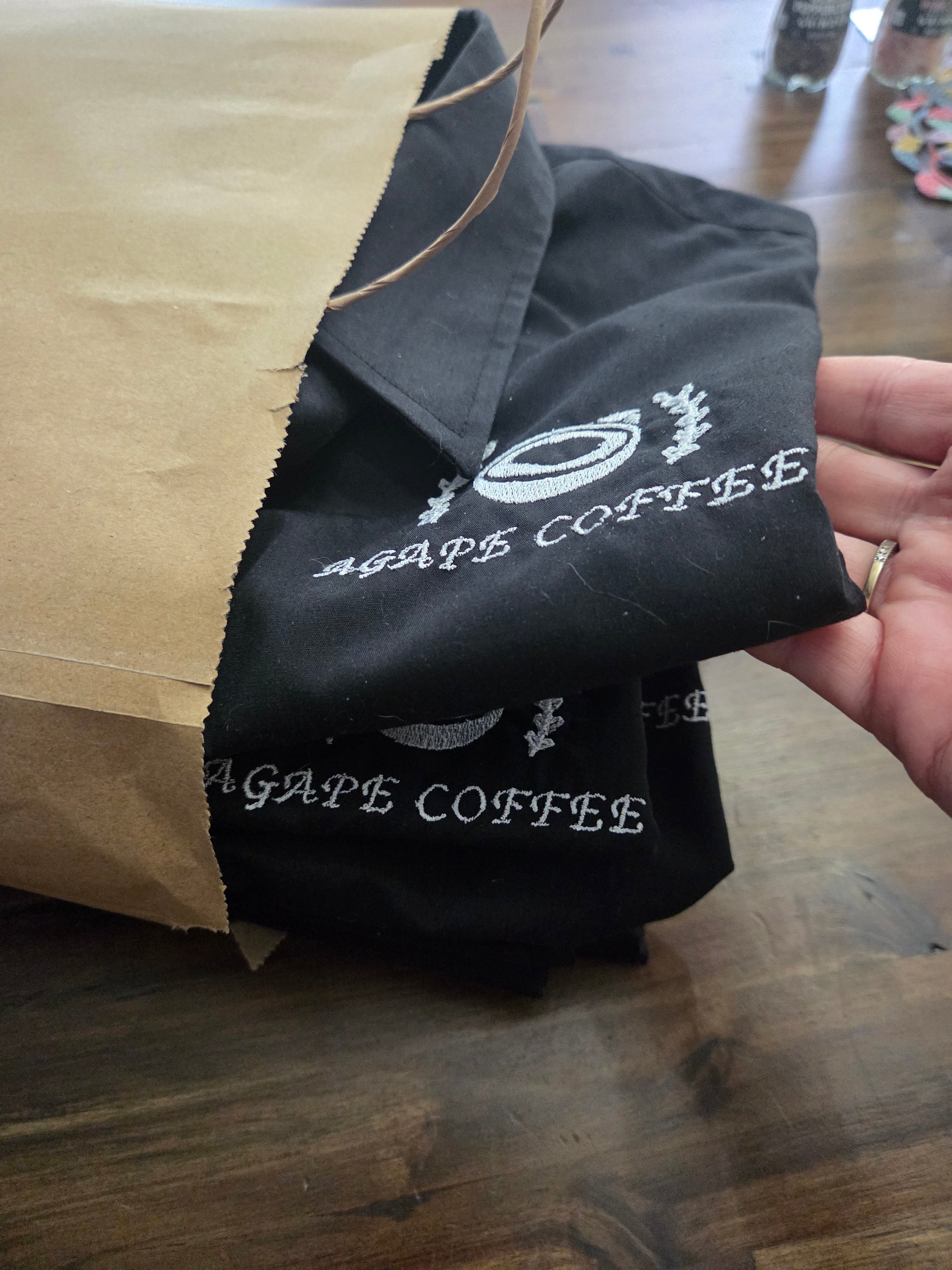Logo on pocket