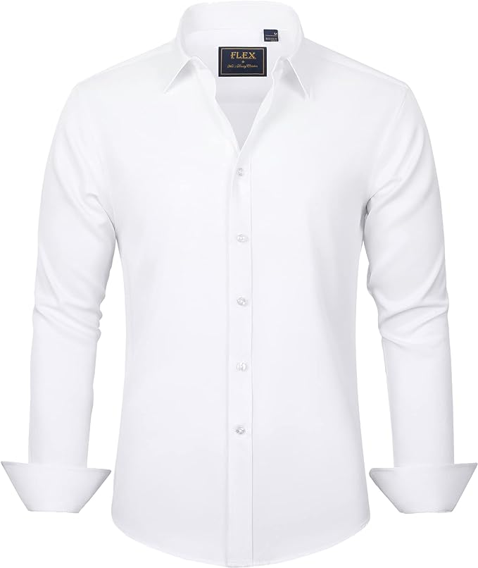 Men's Long Sleeve button down shirts with embroidery