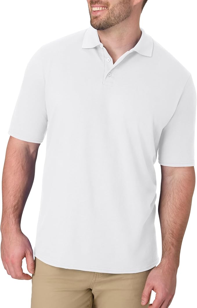 Men's Polo Short Sleeve Shirt w/pocket embroidery
