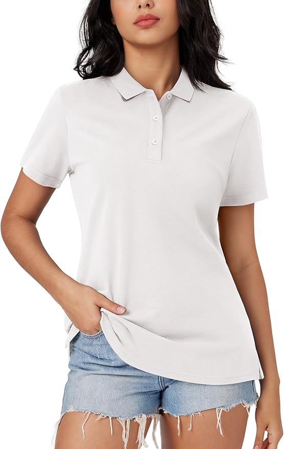 Women's Polo short sleeve with embroidery