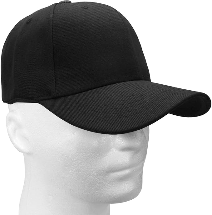 Adjustable Hats with embroidered patch