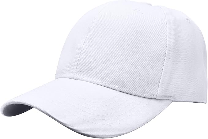 Adjustable Hats with embroidered patch